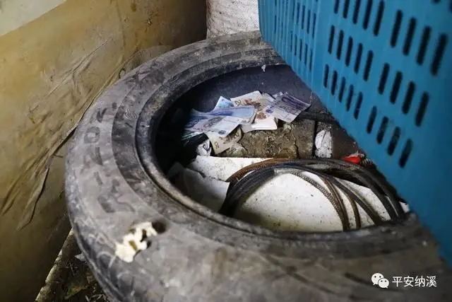 老鼠盗窃1800多元现金在轮胎内建“豪宅”场面让人哭笑不得